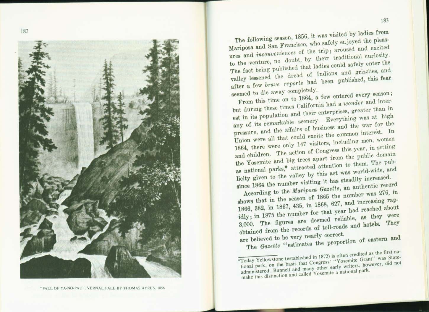 DISCOVERY OF THE YOSEMITE IN 1851. vist0021j